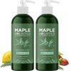 Picture of Clarifying Shampoo for Oily Hair and Scalp - Deep Cleansing Shampoo Build Up Remover with Rosemary Oil - Degrease Shampoo for Greasy Hair & Scalp - Vegan Color Safe Sulfate & Paraben Free (2 Pack)