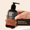 Picture of Every Man Jack Beard + Face Wash - Subtle Aged Bourbon Fragrance - Cleans and Helps Condition and Soften Your Beard and Skin Underneath - Naturally Derived with Aloe and Glycerin- 6.7 fl oz (2 Pack)