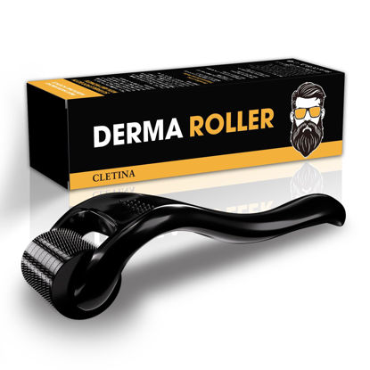 Picture of 540 Titanium Derma Roller - Microneedle Micro Needle Roller for Men and Women Home Use - Microneedling Roller Microneedle Roller Skin Care Tool (#0.5#)