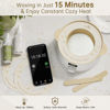 Picture of Lifestance Waxing Kit- L3 Digital Wax Warmer Hair Removal kit- 4 Packs of Wax Beads(14.1 oz total) Silicone Liner- 45 Items- Fast Heating Wax Pot for All Hair Types- Brazilian Bikini Facial Body