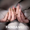 Picture of FANDAMEI Press on Nails, 24 Colors 576PCS Press on Nails Short, Matte Glossy Press on Nails Short Square. Glitter Press on Nails Short Round. Natural Fit Lightweight Fake Nails Natural for Nail Art