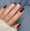 Picture of DND Gel Polish Set - 1 each of Red Gel Polish and Red Nail Polish, 633 Garnet Red, 0.5 Fl Oz