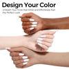 Picture of TOMICCA White Gel Nail Polish, 15ml White Gel Polish, Soak Off UV White Nail Polish Gel for French Tip Manicure Nail Art