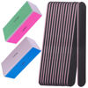 Picture of Nail File and Buffer Set, 4 Way Nail Buffers Shine Kit Professional Nail Files for Natural Nails Manicure Filer Filing Polishing Buff Nail Care Smoother Buffing Fingernail 100/120/240/600/3000 Grit