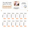 Picture of Morily 24pcs Fake Nails Matte Pure Color Medium Long Stiletto Almond Press on Nails False Tips Artificial Finger Manicure for Women (White)