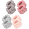 Picture of 8 Pcs Spa Wrist Bands - Absorbent Microfiber Wristbands for Bathing, Prevent Water Spilling Down Your Arms