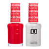 Picture of DND Gel Polish Set - 1 each of Red Gel Polish and Red Nail Polish, 430 Ferrari Red, 0.5 Fl Oz