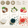 Picture of Lifestance Wax Beads Set, 4 Kinds of Waxing Beads, Hard Wax Beans with 44 Items, Perfect for Any Wax Warmers, Wax Beads for Hair Removal for Brazilian Bikini, Face, Armpit