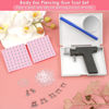 Picture of Professional Ear Piercing Gun Kit, Multi Purpose Ear Piercing Kit Nose Piercing Tools Set with 230 Pcs Stainless Steel Stud Earrings and Earrings Backs for Salon and Home Piercing