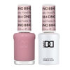 Picture of DND Gel Polish Set, Sheer Collection, UV/LED Gel Polish and Air Dry Nail Lacquer, Matching Chip-Free Polish Duo, 884 Floral Fields, 0.5 Fl Oz
