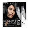 Picture of Clairol Nice‘n Easy Perfect 10 Permanent Hair Dye, 2 Black Hair Color, Pack of 2