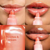 Picture of Palladio Butter Balm - Hydrating Lip Balm with Sheer Tint, Aloe, Peptides, Shea Butter, and Vegan Formulation for Instant Moisture, Shine, and Soothing Lip Care, Peaches & Cream