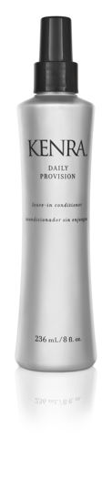 Picture of Kenra Daily Provision Leave-In Conditioner | Hydrates, Detangles, & Adds Shine | Tames Frizz & Flyaways | Thermal Protection | Helps To Resist Humidity | All Hair Types | 8 fl. Oz (2-Pack)