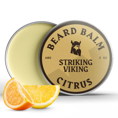 Picture of Citrus Scented Beard Balm 2 oz - 100% Natural
