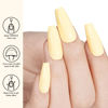 Picture of TOMICCA Yellow Gel Nail Polish15ml, Bright Yellow Nail Polish Gel, Soak Off UV LED Macarons Gel Polish Colors, Pastel Nail Art Manicure Salon DIY for Spring Summer