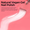 Picture of TOMICCA Gel Nail Polish, Strawberry Red Gel Polish, Light Red Jelly Nail Polish Quick Dry, Soak Off U V Translucent Gel Polish Colors Long Lasting Nail Art Manicure