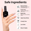 Picture of TOMICCA Nude Pink Gel Nail Polish, Jelly Nude Gel Polish Colors, Translucent Pink Nail Polish Quick Dry, UV Sheer Nude Gel Polish, Long Lasting Neutral Nail Art Manicure