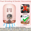 Picture of Electric Callus Remover for Feet (with Dander Vacuum Cleaner), Rechargeable Foot Callus Remover Pedicure Tools Foot File, Professional Foot Care Kit Deadskin Remover with 9Heads&2Speed,LCD Display