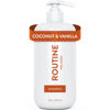 Picture of Routine Wellness Shampoo for Stronger Hair - Vegan, Clinically Tested Biotin Shampoo with Nourishing Oils and Vitamins - Coconut & Vanilla - 14oz