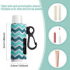 Picture of HEYSKAY 5pcs Lip Balm Holder Keychain Lipstick Sleeves Lip Gloss Holder Chapstick Elastic Sleeves for Men Women(Dot/Strip)