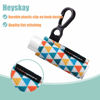 Picture of HEYSKAY 5pcs Lip Balm Holder Keychain Lipstick Sleeves Lip Gloss Holder Chapstick Elastic Sleeves for Men Women(Dot/Strip)