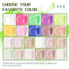 Picture of JODSONE Builder Color Gel Top Coat Base Coat Extension Gel 22 Pcs Kit Long Lasting High Gloss Gift For Women