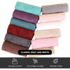 Picture of Microfiber Facial Cloths Fast Drying Washcloth 12 pack - Premium Soft Makeup Remover Cloths - Multicolored
