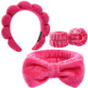 Picture of Ztomine Headbands for Women - Spa Headband and Wristband Set