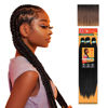 Picture of Sensationnel Xpression prestretched braiding hair - 3x xpression 58-inch flame retardant smooth yaki braid - 3x x-pression 58 inch (4 pack, 3T2/30/27)