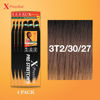 Picture of Sensationnel Xpression prestretched braiding hair - 3x xpression 58-inch flame retardant smooth yaki braid - 3x x-pression 58 inch (4 pack, 3T2/30/27)