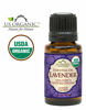 Picture of US Organic 100% Pure Lavender Essential Oil, Directly sourced from Bulgaria, USDA Certified Organic, Undiluted, for Diffuser, Humidifier, Massage, Skin, Hair Care, Non GMO, 15 ml