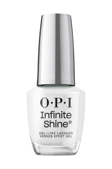 Picture of OPI Infinite Shine Funny Bunny | Sheer Soft White Crème Long Wear Gel Like Nail Polish | Vegan, Long Lasting, Streak Free