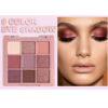 Picture of CAKAILA 9 Colors Colorful Eyeshadow Palette Makeup,Rose Gold Brown Purple Nude Matte Shimmer Neutral Eye Shadow Powder Palette,Highly Pigmented Naturing-Looking Long Lasting Waterproof