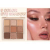 Picture of CAKAILA 9 Colors Colorful Eyeshadow Palette Makeup,Rose Gold Brown Nude Matte Shimmer Neutral Eye Shadow Powder Palette,Highly Pigmented Naturing-Looking Long Lasting Waterproof