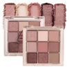 Picture of CAKAILA 9 Colors Colorful Eyeshadow Palette Makeup,Rose Gold Brown Nude Purple Matte Shimmer Neutral Eye Shadow Powder Palette,Highly Pigmented Naturing-Looking Long Lasting Waterproof