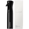 Picture of FLAIROSOL Spray Bottle for Hair, Continuous Spray Bottle with 0.3MM Ultra Fine Mist, Water Mister Spray Bottle for Hairstyling, Cleaning, Plants, Pets, 10.1oz/300ml, Black Bottle, White Print