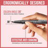 Picture of iMethod Curved Eyebrow Pen - Eyebrow Pencil, Brow Pencil 2-in-1 Dual-Ended Microblading Eyebrow Pen with Micro-Fork-Tip & Precise Brush-Tip Create Natural Hair-Like Brows, Last All-Day, Reddish Brown