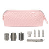 Picture of Leudes Hair Tools Travel Bag for Shark Flexstyle Carrying Case Portable Shark Hair Air Wrap Dryer Case Waterproof Dustproof Flat Curling Iron Travel Organizer (Pink)