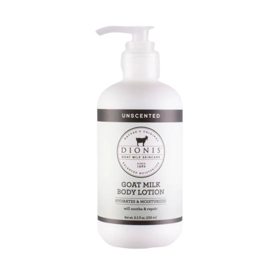 Picture of Dionis - Goat Milk Skincare Scented Lotion (8.5 oz) - Moisturize Dry Skin, Great For All Skin Types, Made in the USA - Cruelty-free and Paraben-free (Unscented)