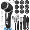 Picture of Electric Callus Remover for Feet (with Dander Vacuum), Portable Pedicure Kit Foot File Callus Remover, Rechargeable Waterproof Foot File for Foot Care Deadskin Remover with 9Head&LCD Display