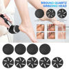 Picture of Electric Callus Remover for Feet (with Dander Vacuum), Portable Pedicure Kit Foot File Callus Remover, Rechargeable Waterproof Foot File for Foot Care Deadskin Remover with 9Head&LCD Display