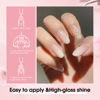 Picture of VENALISA Milky White Gel Nail Polish, 15ml Neutral Milky Off White Gel Polish Set Jelly Nude Color Translucent Nail Soak Off UV LED Nail Gel Polish Nail Art Starter Manicure Salon DIY at Home, 0.53 OZ