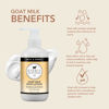 Picture of Dionis Goat Milk Hydrating Skincare Cream, Rich & Creamy Daily Moisturizing Milk & Honey Scented Body Lotion For Dry Skin, Made in the USA, Cruelty-Free & Paraben-Free, 8.5 oz Bottle