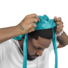 Picture of ForceWave Silky Durag for Men Wave Cap Satin Dorag for Men Women 360 Wave (Turquoise)