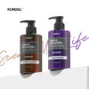 Picture of KUNDAL Natural Hair Shampoo and Conditioner Set [Pink Grapefruit] - Nourish, Strengthen, Repair Hair with Honey, Argan Oil, Macadamia Oil, Sulfate-Free 500ml 2Set (16.9 fl oz 2 Set)