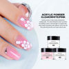 Picture of Morovan Acrylic Nail Kit: Clear Pink White Acrylic Powder and Professional Liquid set for Acrylic Nails Extension for Beginner DIY at Home with Acrylic Nail Brush