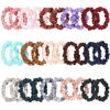 Picture of KECUCO 30Pcs Small Silk Satin Hair Scrunchies, Hair Ties for Women Girls Hair Accessories Gift (Multicolor A)