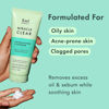 Picture of Rael Face Wash, Miracle Clear Gentle Exfoliating Cleanser - Hydrating Formula with Succinic Acid and Minerals, Cleanses and Exfoliates Acne-Prone, Oily Skin, Vegan, Korean Skin Care (5.1 fl oz)