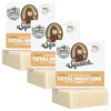 Picture of Dr. Squatch NEW Total Moisture Men's Bar Soap - 3-Pack Unscented Shea Butter - No Added Fragrance - Next-Level Nourishment - Formulated for Sensitive Skin - Non-Exfoliating