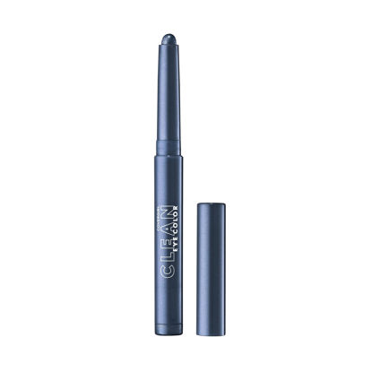 Picture of Covergirl Clean Multiline Eyeshadow Pencil, 300 Stroke Of Midnight, Vegan Formula, Shimmer Eyeshadow, Easy Application, Glides on Effortlessly, Blends Perfectly, 0.05oz